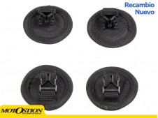 Kit 4 imanes para bolsas SHAD SL35-23-20-12 + Cinta Fijaciones Fijaciones