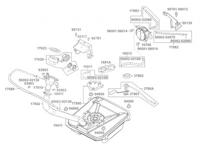 Bomba gasolina Kymco Bet&win 125 2004-2010