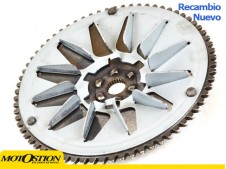 Polea fija dentada con ventilador Peugeot 2T 50cc PE.732801 Semipoleas de variador Semipoleas de variador