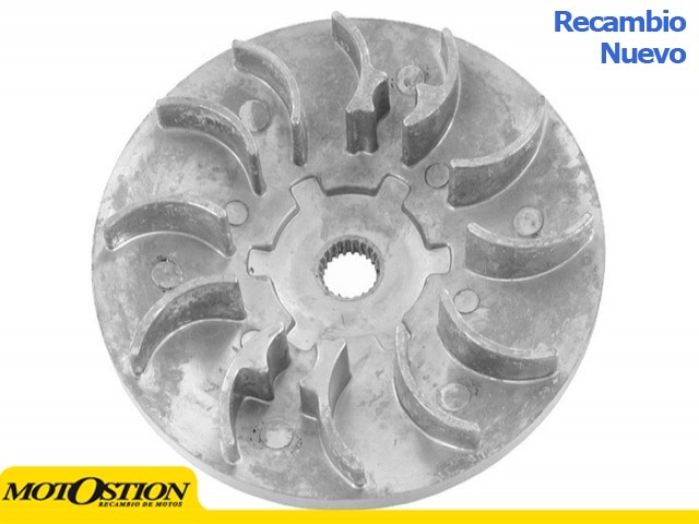 Polea fija con ventilador Peugeot 764854 Semipoleas de variador Semipoleas de variador