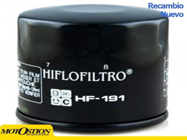 Filtro de Aceite Hiflofiltro HF191 Filtros de aceite hiflofiltro Filtros de aceite hiflofiltro