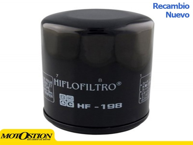 Filtro de Aceite Hiflofiltro HF198 Filtros de aceite hiflofiltro Filtros de aceite hiflofiltro