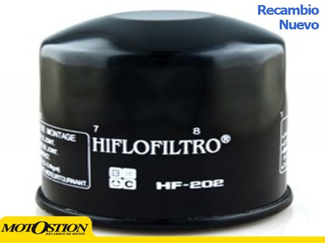Filtro de Aceite Hiflofiltro HF202 Filtros de aceite hiflofiltro Filtros de aceite hiflofiltro