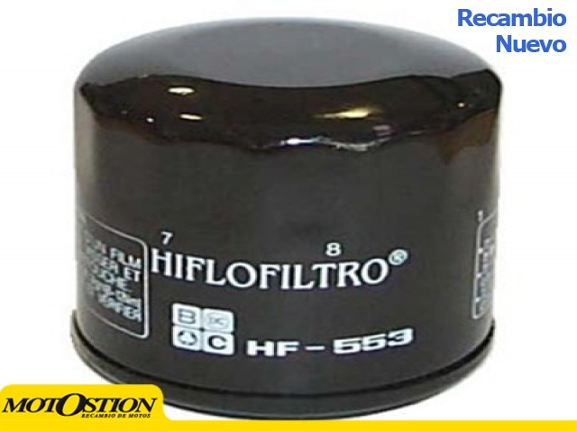 Filtro de Aceite Hiflofiltro HF553 Filtros de aceite hiflofiltro Filtros de aceite hiflofiltro