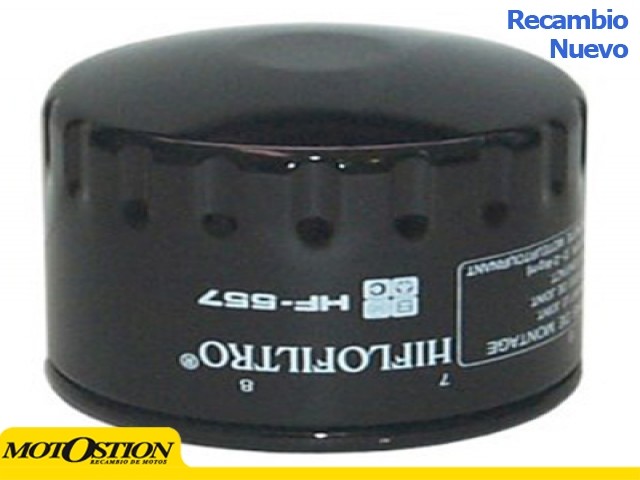 Filtro de Aceite Hiflofiltro HF557 Filtros de aceite hiflofiltro Filtros de aceite hiflofiltro