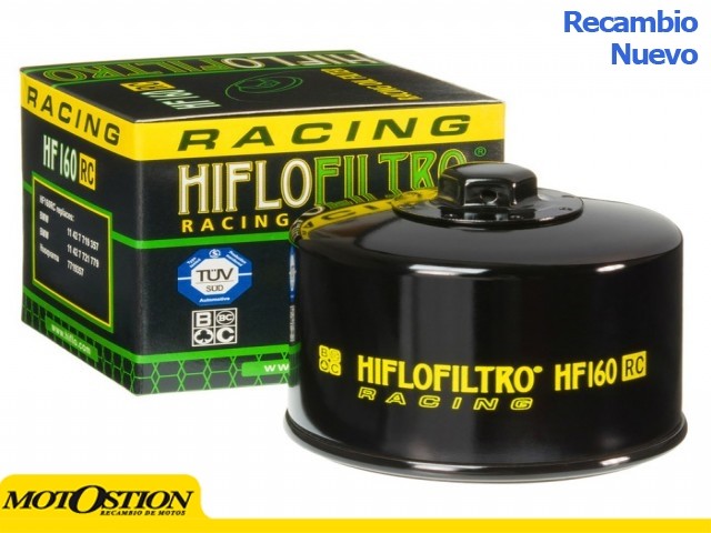 Filtro de aceite Hiflofiltro HF160RC Filtros de aceite hiflofiltro Filtros de aceite hiflofiltro