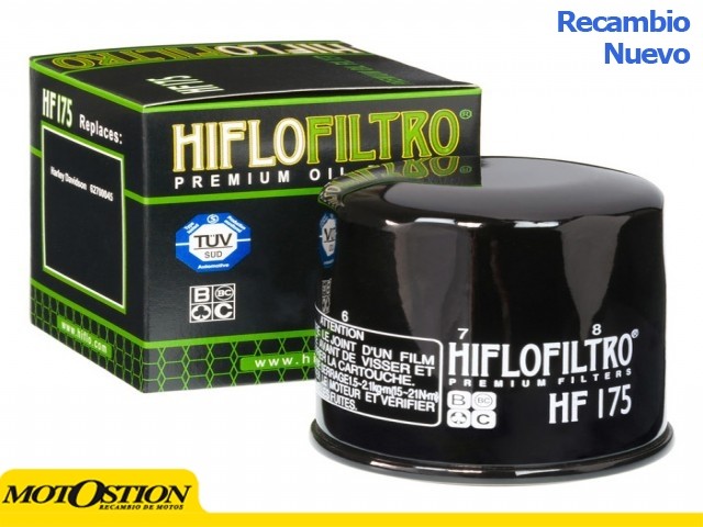 Filtro de aceite Hiflofiltro HF175 Filtros de aceite hiflofiltro Filtros de aceite hiflofiltro