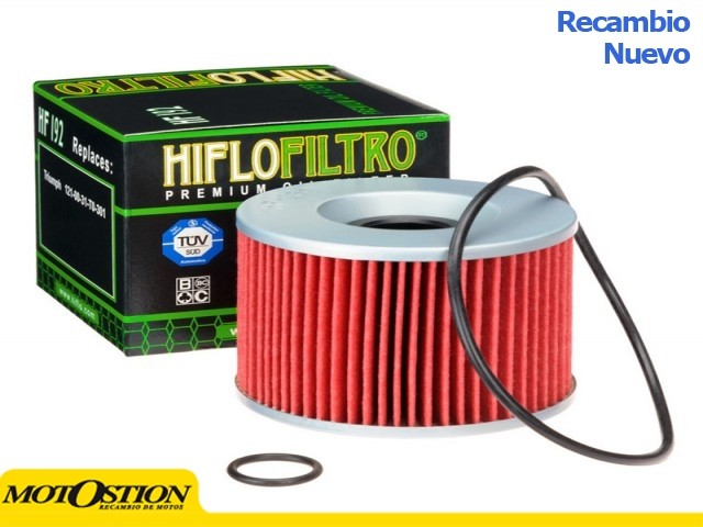 Filtro de aceite Hiflofiltro HF192 Filtros de aceite hiflofiltro Filtros de aceite hiflofiltro