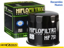 Filtro de aceite Hiflofiltro HF750 Filtros de aceite hiflofiltro Filtros de aceite hiflofiltro