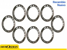 8 Rodillos Malossi HTRoll Ø29,8x19,8 gr.22 6615657.F0 Rodillos de variador Rodillos de variador