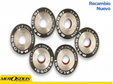 6 Rodillos Malossi HTRoll Ø20,9x17 gr.09 Ø20,9X17 GR.09 6613697.C0 Rodillos de variador Rodillos de variador