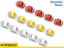 SET 9 muelles SP Malossi EMBR.ORIGINE/FLY/DELTA Amarillo/blanco/Rojo 2912553 Contrarresortes y muelles de embrague Contrarresort