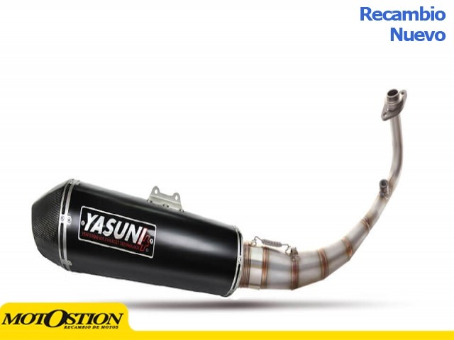 Escape homologado Yasuni 4T KYMCO Agility 125 (12-15) black edition Escapes Escapes