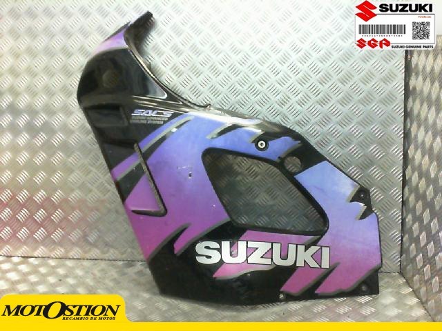 Faldon izquierdo negro morado SUZUKI GSX F 750 1989-1997  motodesguace