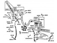 Bomba freno trasero Kymco Grand dink 125 2002 - 2005
