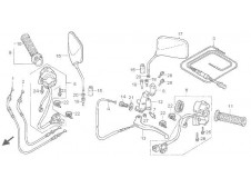 Retrovisor izquierdo Honda Vt125c 125 1999-2011