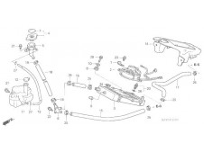 Radiador agua Honda Dylan 125 2002-2008