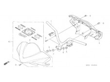 Embellecedor manillar Honda Dylan 125 2002-2008