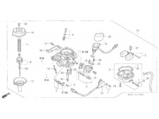 Bateria carburadores Honda Dylan 125 2002-2008