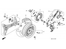 Basculante Honda Pantheon 125 1998 - 2002