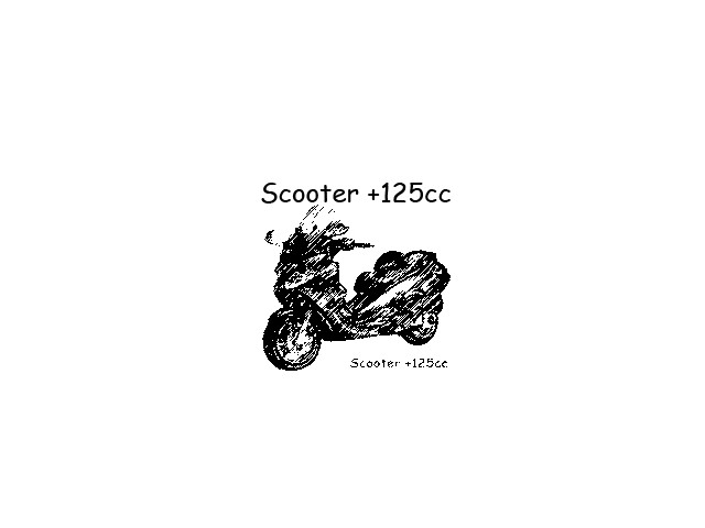 Union colin amarilla YAMAHA XMAX 250 2005-2006  moto