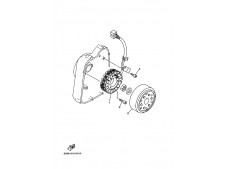 Volante magnetico Yamaha Majesty 250 1999-2002