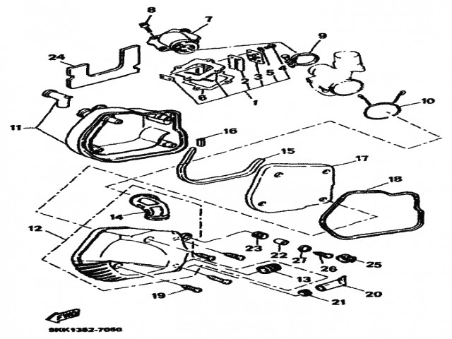 CAJA FILTRO AIRE Yamaha Neos 100 1999-2002