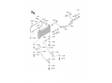 Radiador aceite Kawasaki Zx6 r 600 cc 1994 - 1996