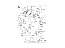Deposito anticongelante Kawasaki Zx6 r 600 cc 1994 - 1996