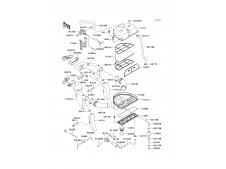 Pregrifo gasolina Kawasaki Zx6 r 600 cc 1994 - 1996