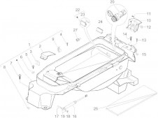 AMORTIGUADOR ASIENTO Piaggio X9 250 2004-2012