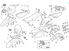 Asiento Husqvarna Sm 610 2007 - 2017