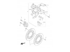 Disco freno delantero Yamaha Fazer 600 2004 - 2004