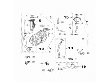BOMBA GASOLINA Peugeot Satelis 125 2006-2008