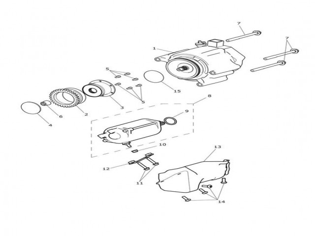 ALTERNADOR Triumph tiger explorer 1200 2012 - 2018