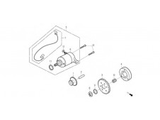 Bendix de arranque completo original Daelim S2 125 2007-2009