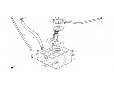 Bomba gasolina Daelim S2 125 2007-2009