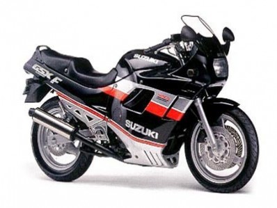 Deposito gasolina negro SUZUKI GSX F 750 1989-1997  despiece de moto
