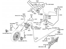 Unidad mando abs Kymco Xciting 500, I evo, i r abs, i (afi) 2005 - 2017