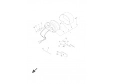 Piloto trasero Yamaha Tdm 850 1998-2003