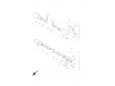 INTERMITENTE TRASERO DERECHO Yamaha Tdm 850 1998-2003