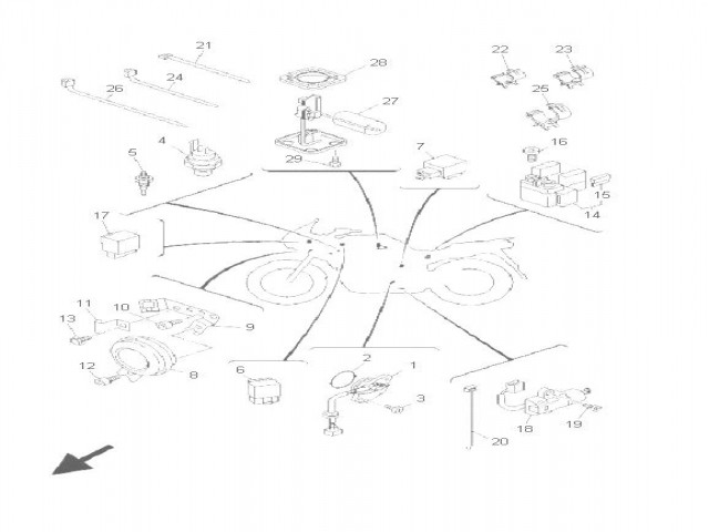 RELE ASSY Yamaha Tdm 850 1998-2003