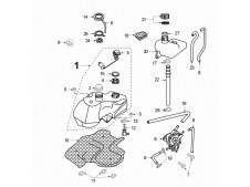 Aforador Peugeot Elyseo 125 2000-2007