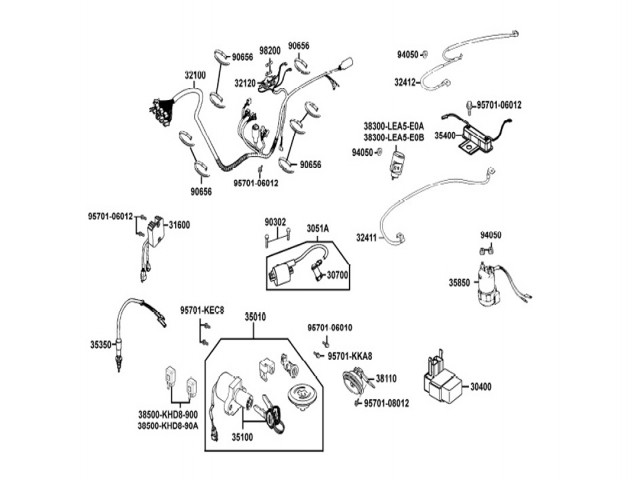 Regulador Kymco Quannon 125 2007-2011