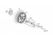 Disco freno delantero Kymco Quannon 125 2007-2011