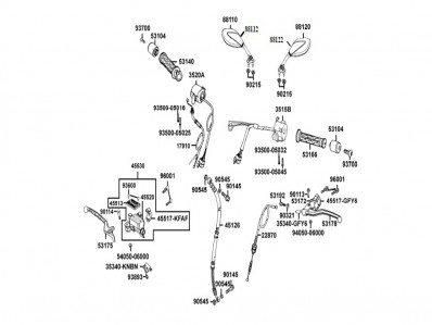 Bomba freno delantero Kymco Quannon 125 2007-2011