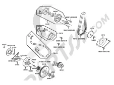 Motor arranque Kymco Movie xl 125-150 2000-2007