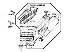 Escape Kymco Movie xl 125-150 2000-2007
