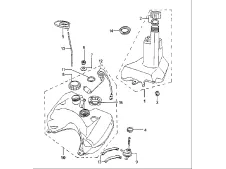 Aforador Peugeot Speedfight ii 50 2001-2006