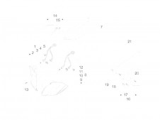 FALDÓN IZQUIERDO Gilera Nexus 125 2007-2008